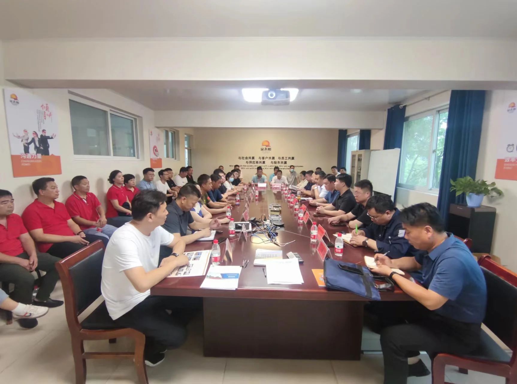 延津縣2023年工貿企業防汛應急演練在我司舉行！